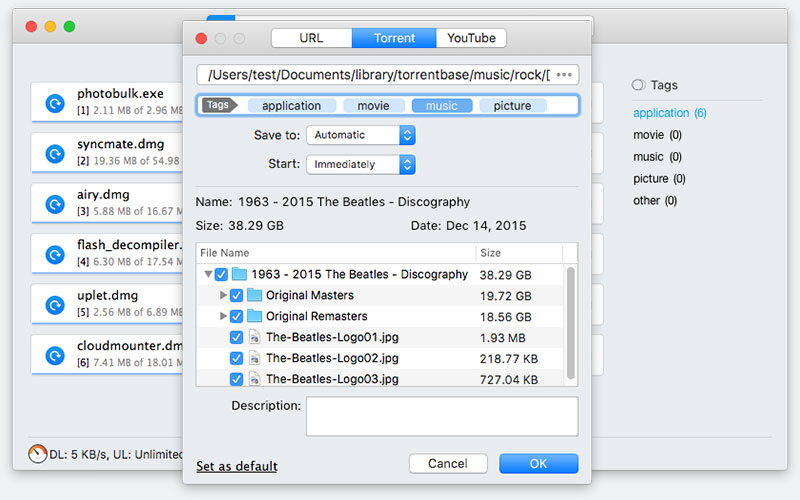 Download torrents for mac
